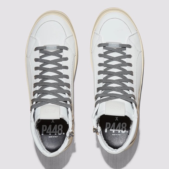 P448 Medusa SKATE RECYCLED WHITE - Picture 4 of 12